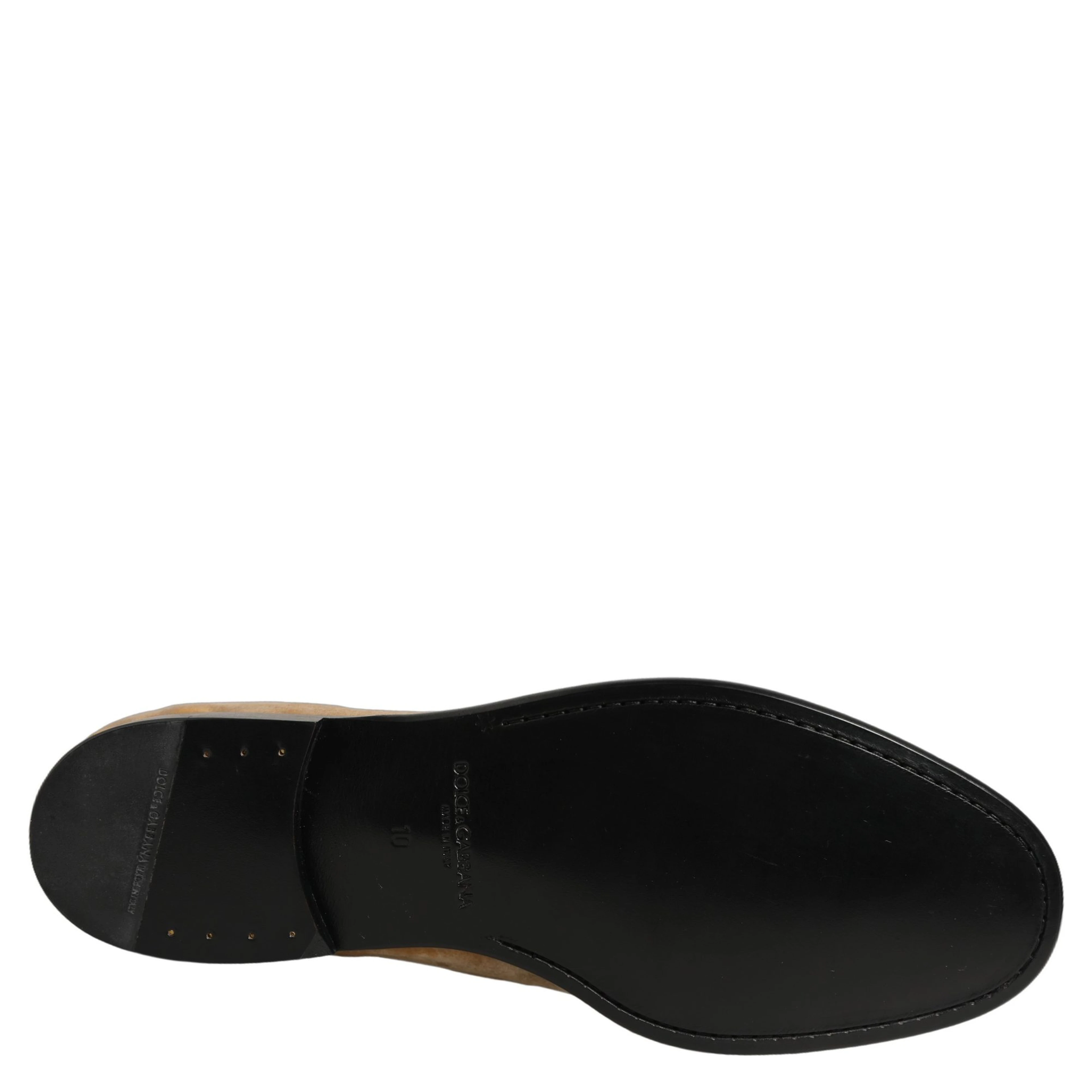 Beige Suede Slip On Slippers Loafers Shoes