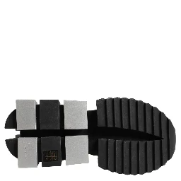 Black Two-Tone Super King Men Sneakers Shoes