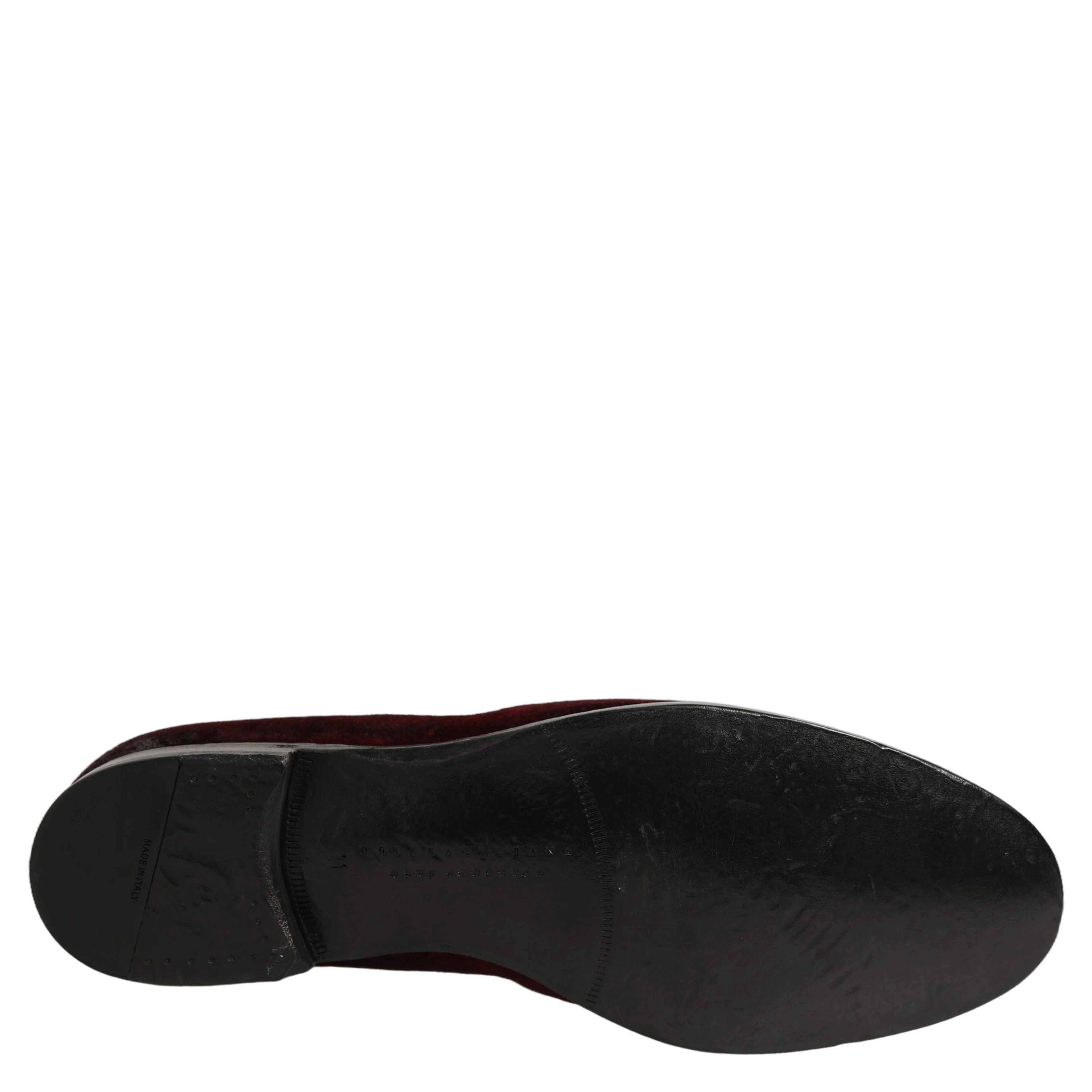 Maroon Suede Slip On Slippers Loafers Shoes