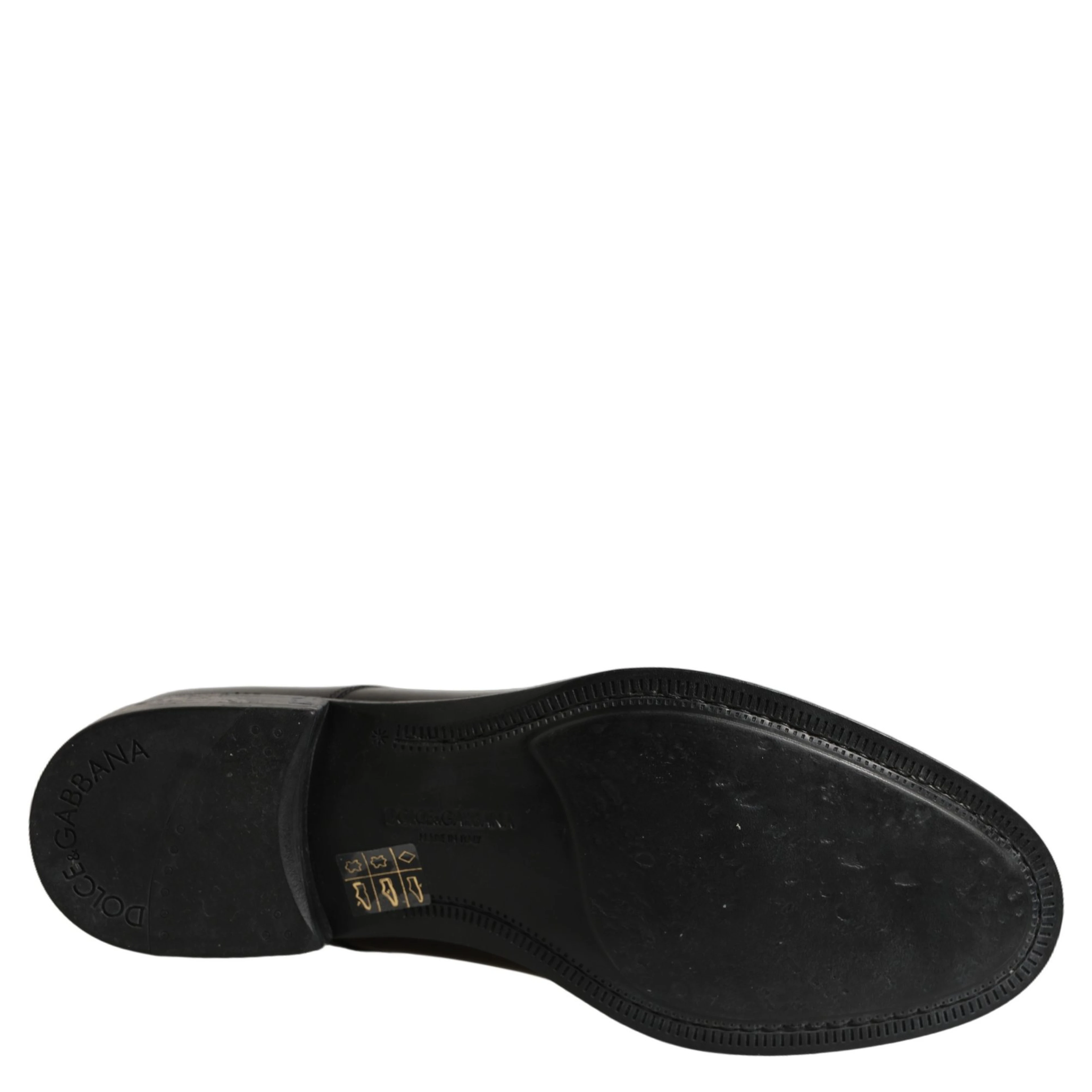 Black Calfskin Leather Derby Men Dress Shoes