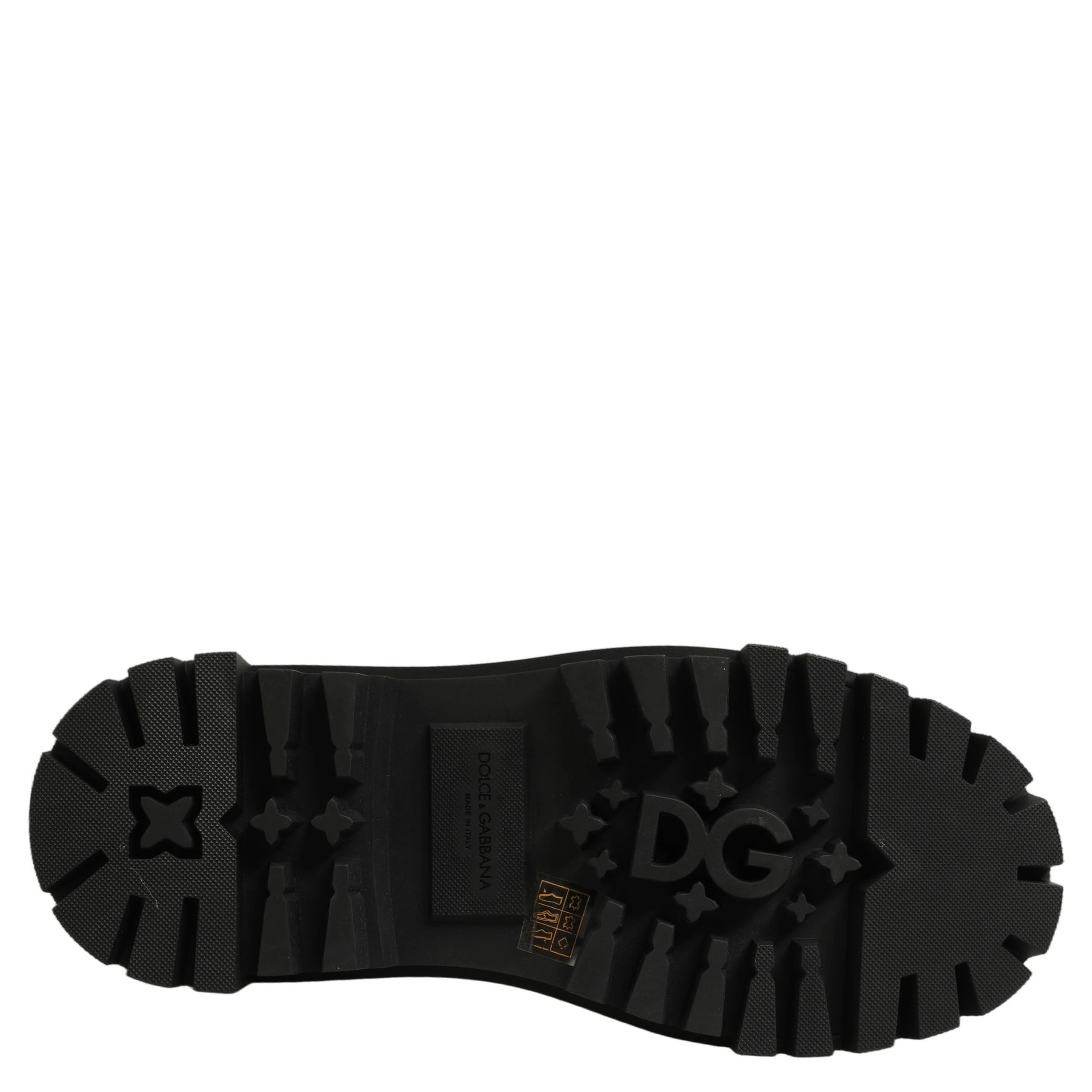 Black Calfskin Leather Trekking Derby Shoes