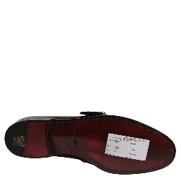 Black Patent Leather Men Loafers Shoes