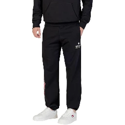 Black Cotton Joggers (Workout Pants)
