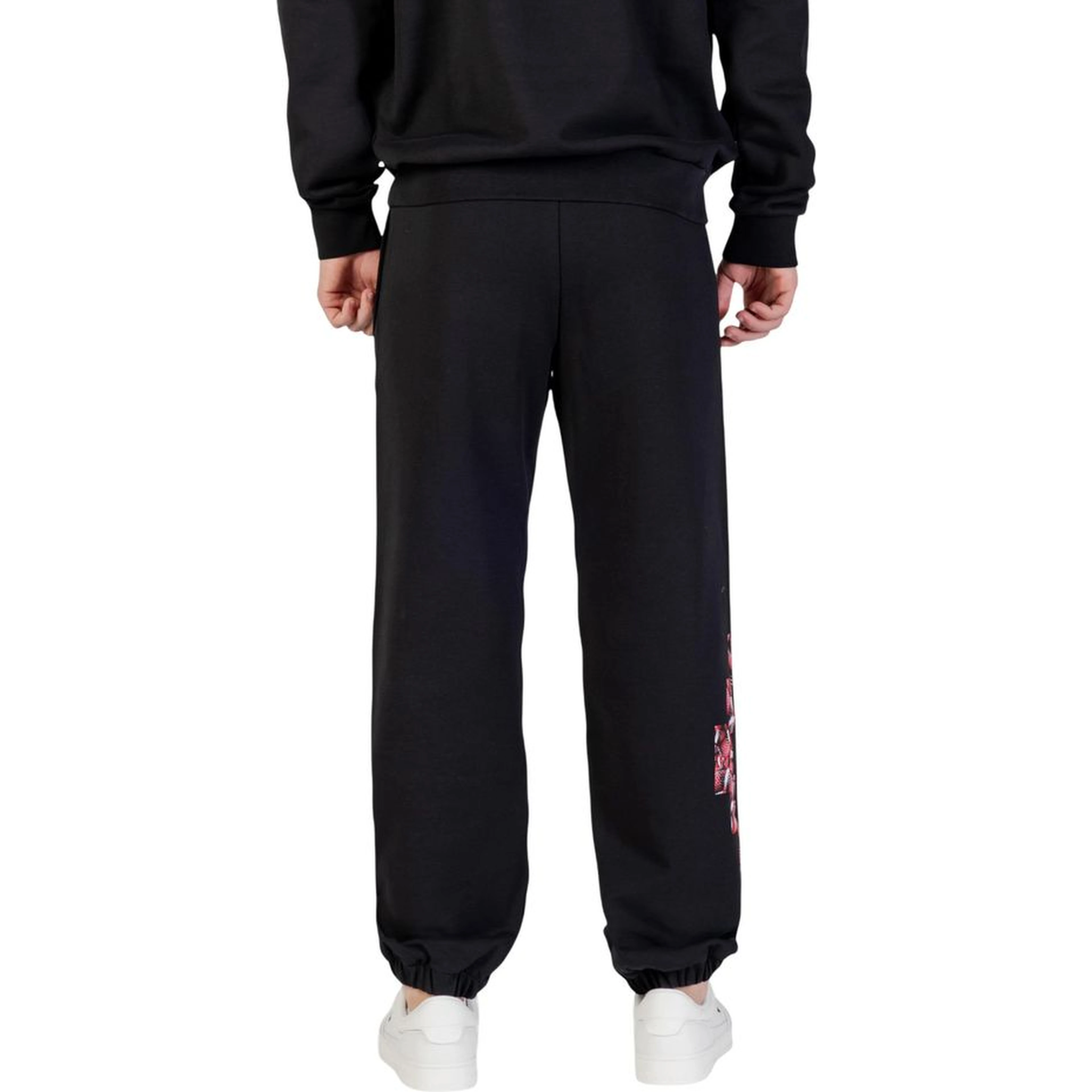 Black Cotton Joggers (Workout Pants)