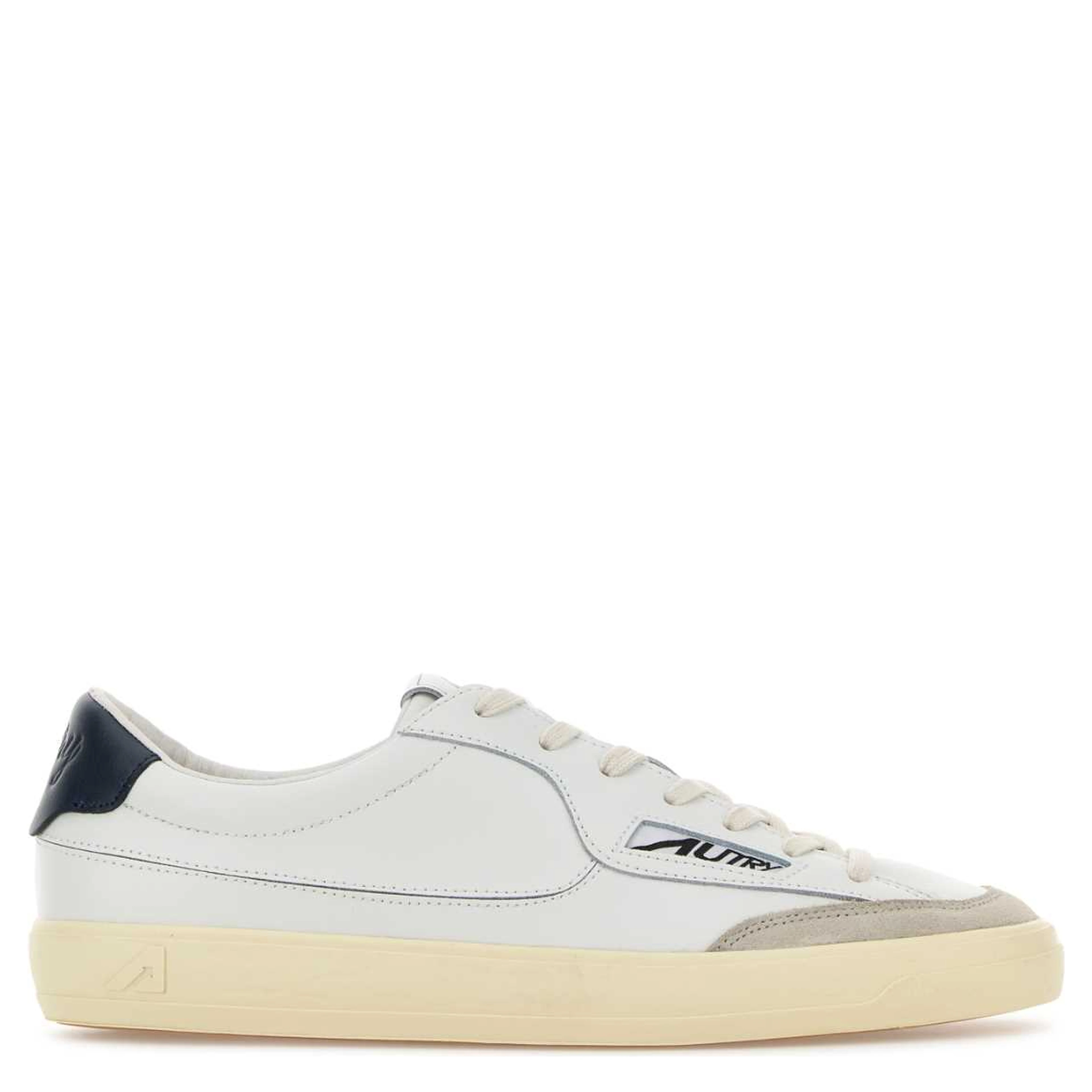 WINDSCAPE LOW MAN UK05 LEATHER/SUEDE WHITE/SPACE