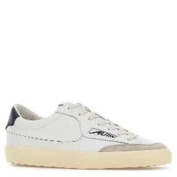 WINDSCAPE LOW MAN UK05 LEATHER/SUEDE WHITE/SPACE