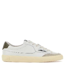 WINDSCAPE LOW WOM UK10 LEATHER/SUEDE WHITE/CHOCOLA