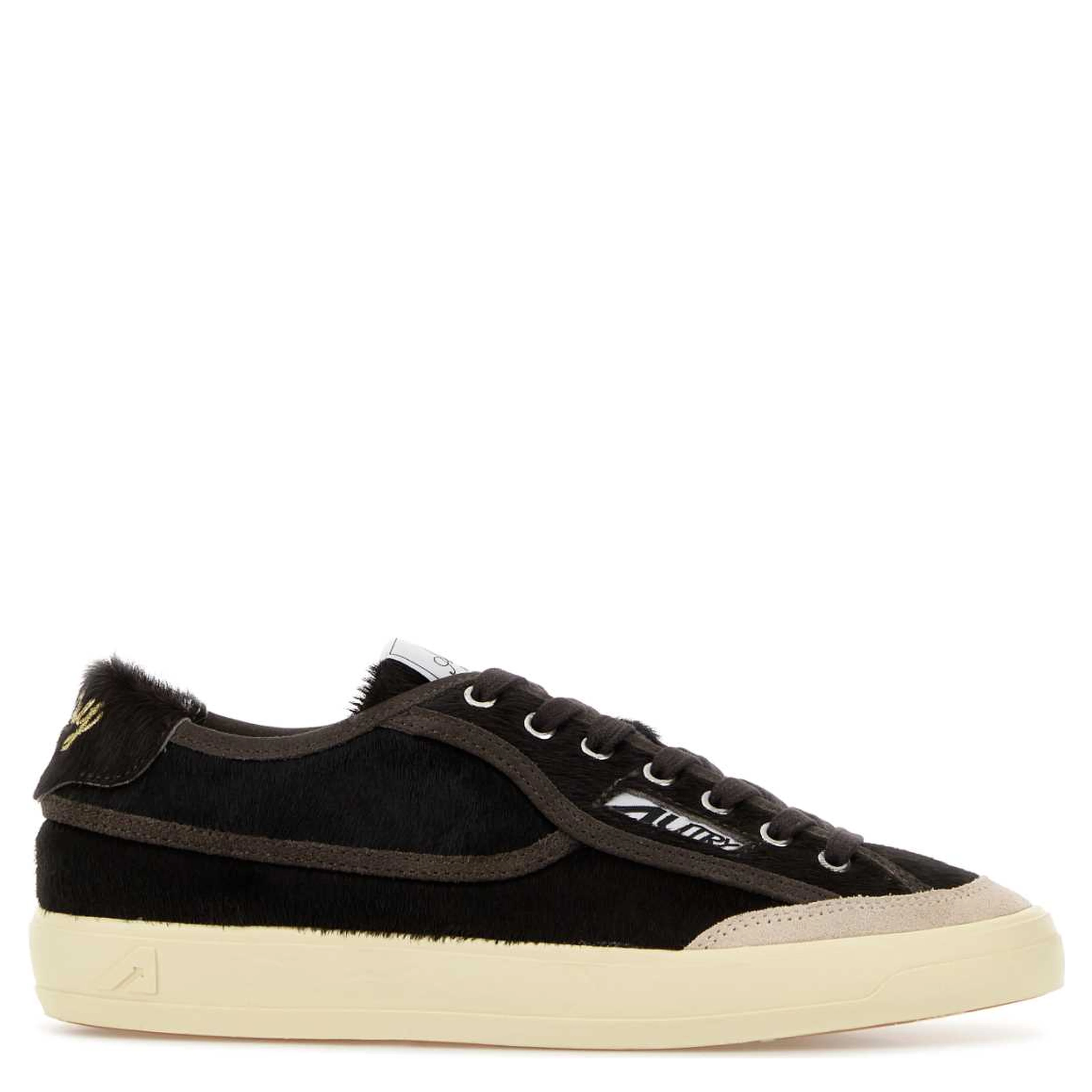 WINDSCAPE LOW WOM JP04 PONY/SUEDE BROWN