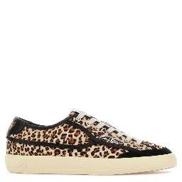 WINDSCAPE LOW WOM JL01 PONY/CRACK LEOPARD/BLACK