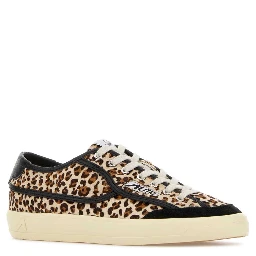 WINDSCAPE LOW WOM JL01 PONY/CRACK LEOPARD/BLACK