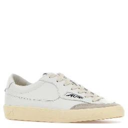 WINDSCAPE LOW WOM UK01 LEATHER/SUEDE WHITE/WHITE