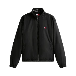Black Recycled Polyester Bomber