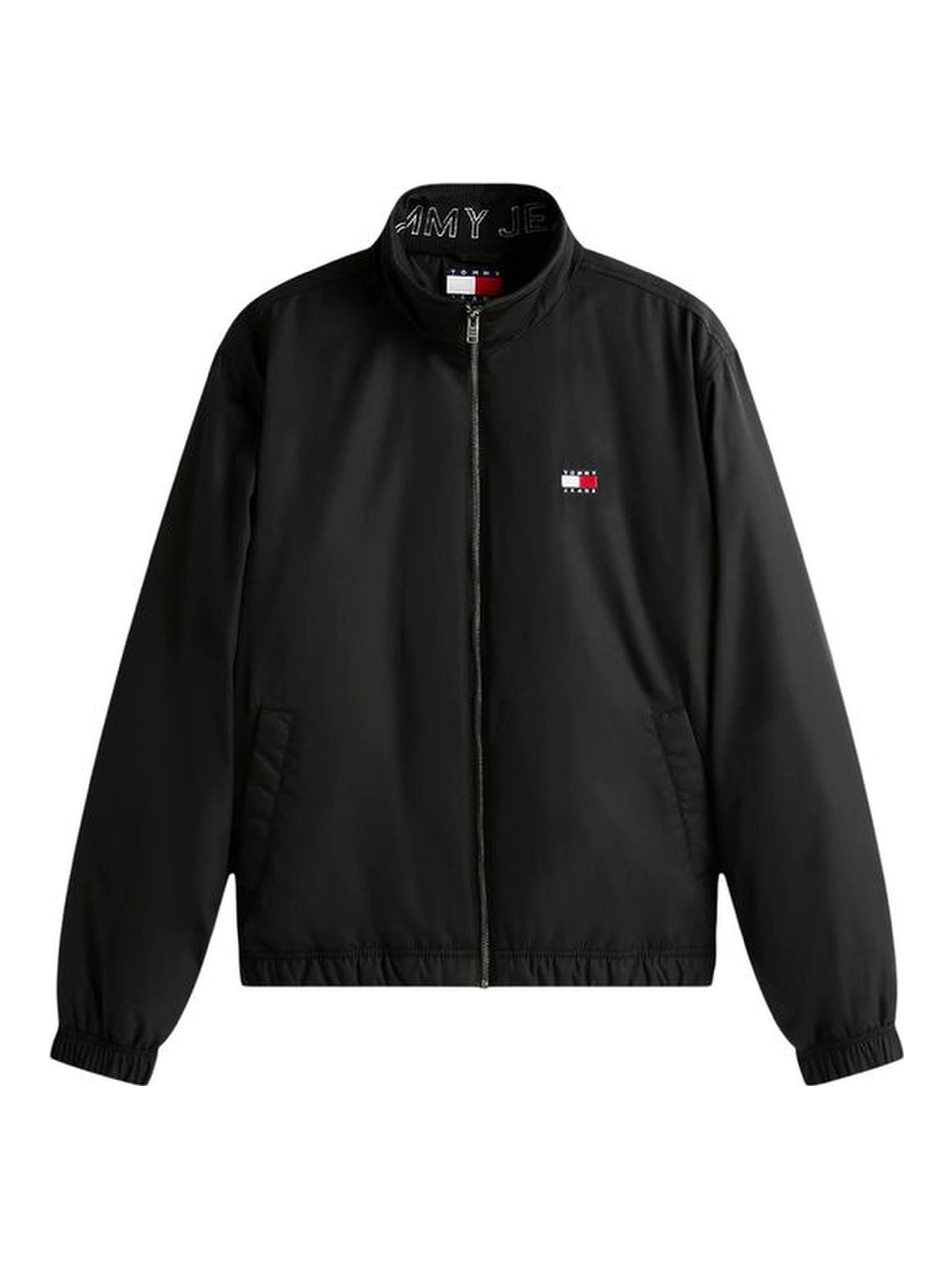 Black Recycled Polyester Bomber