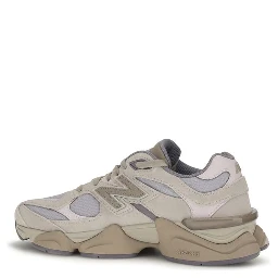Beige Polyamide Athletic Sneakers