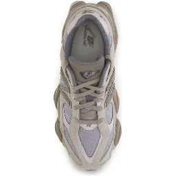 Beige Polyamide Athletic Sneakers