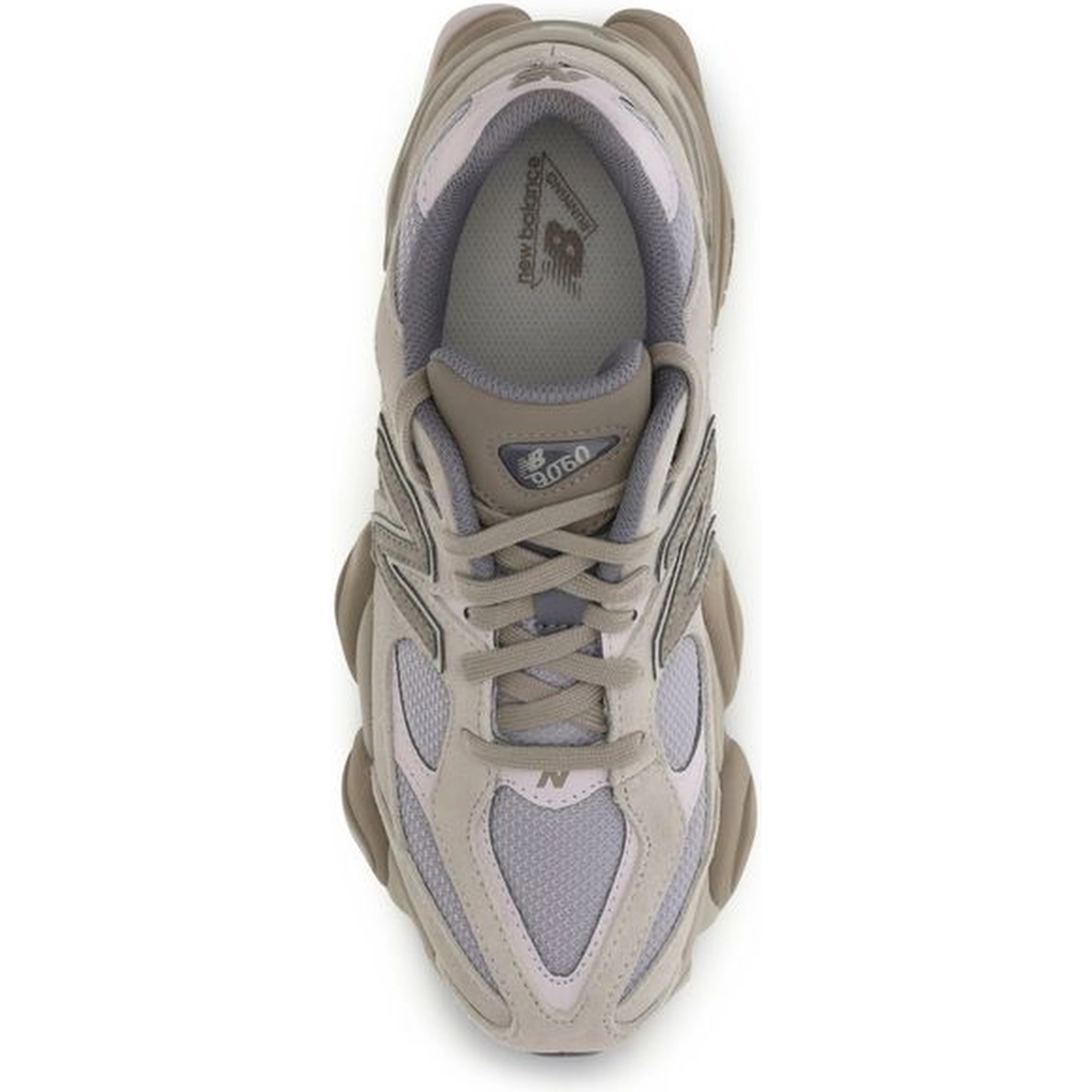 Beige Polyamide Athletic Sneakers