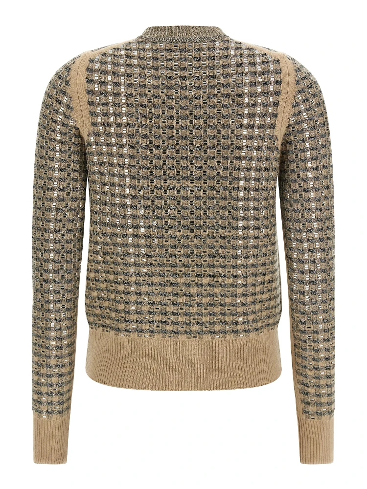 Beige Virgin Wool Cardigan alternative