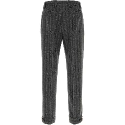 FORMAL PANT RESPONSIBLE LIGHT WEIGHT TWILL PINSTRI