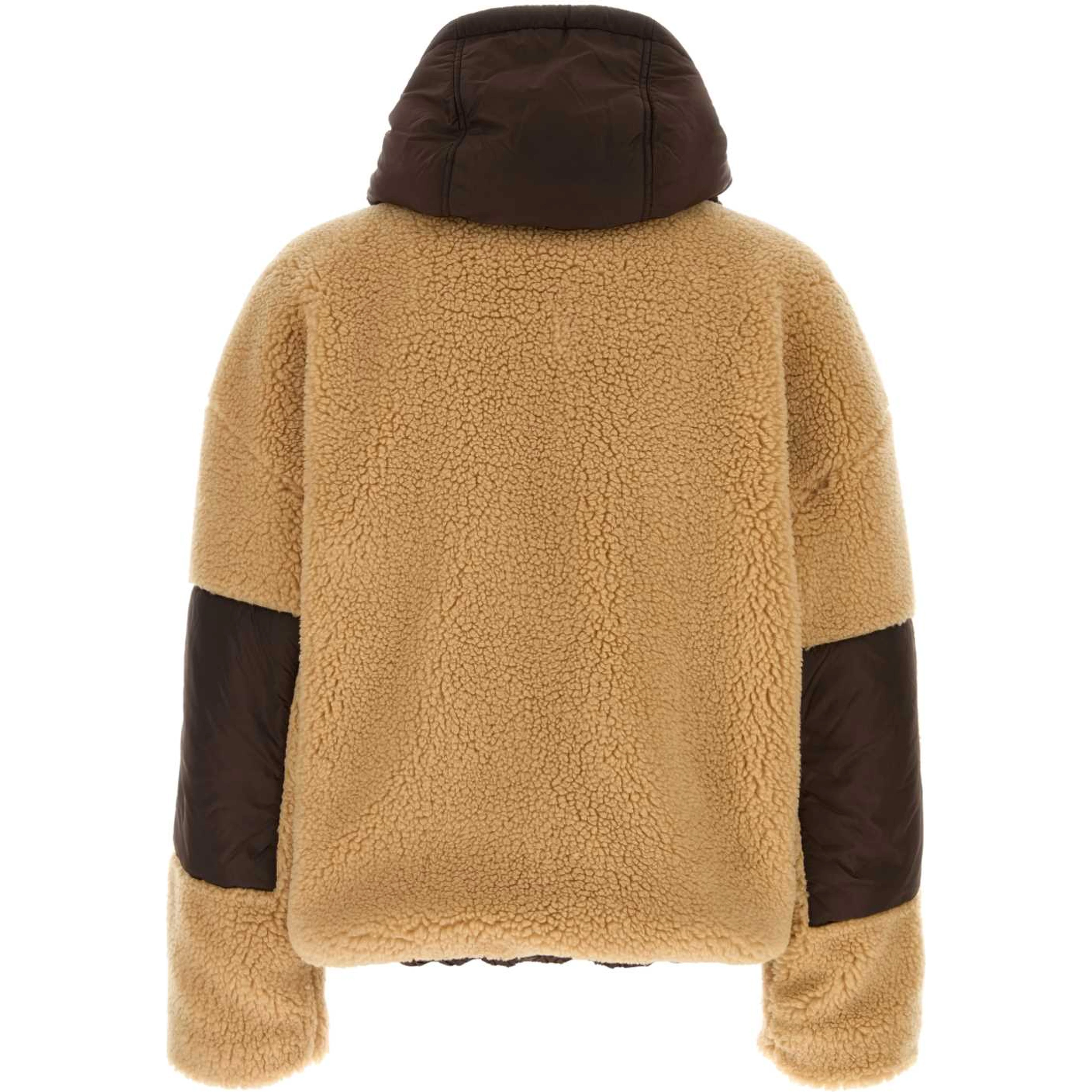 REVERSIBLE HOODED TEDDY JACKET