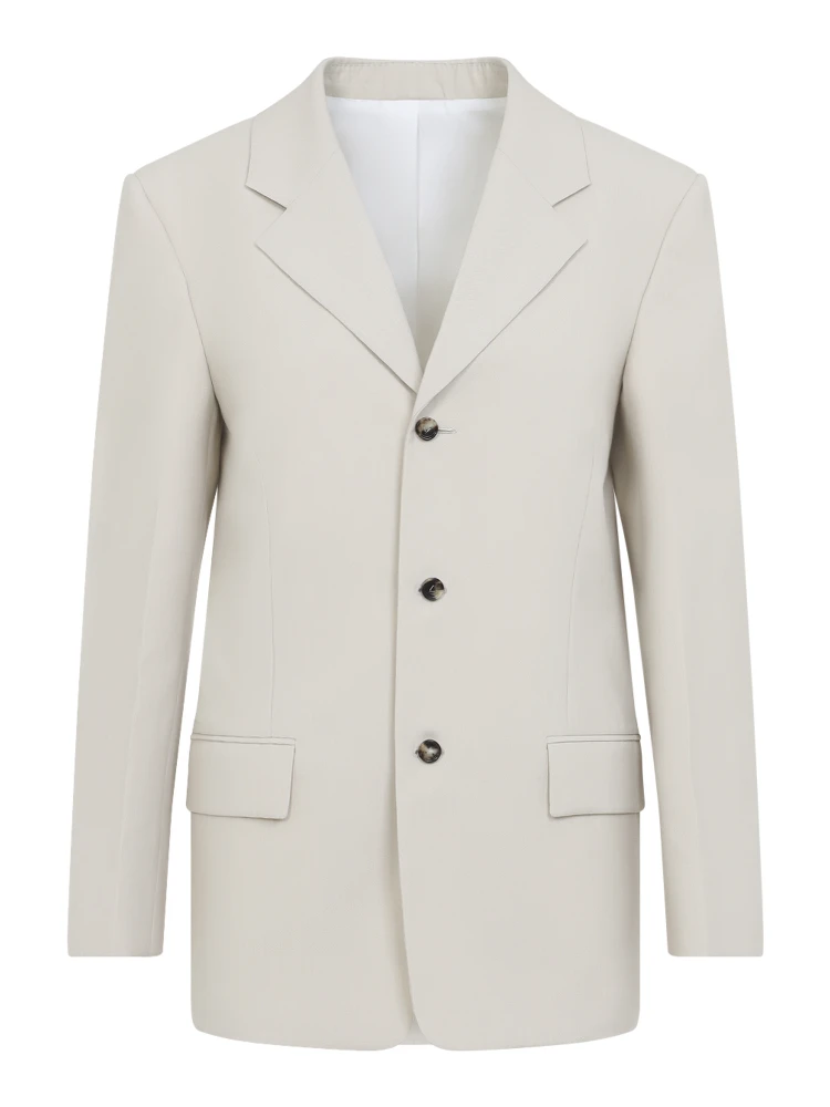 WOOL COTOON STRIPED JACKET alternative