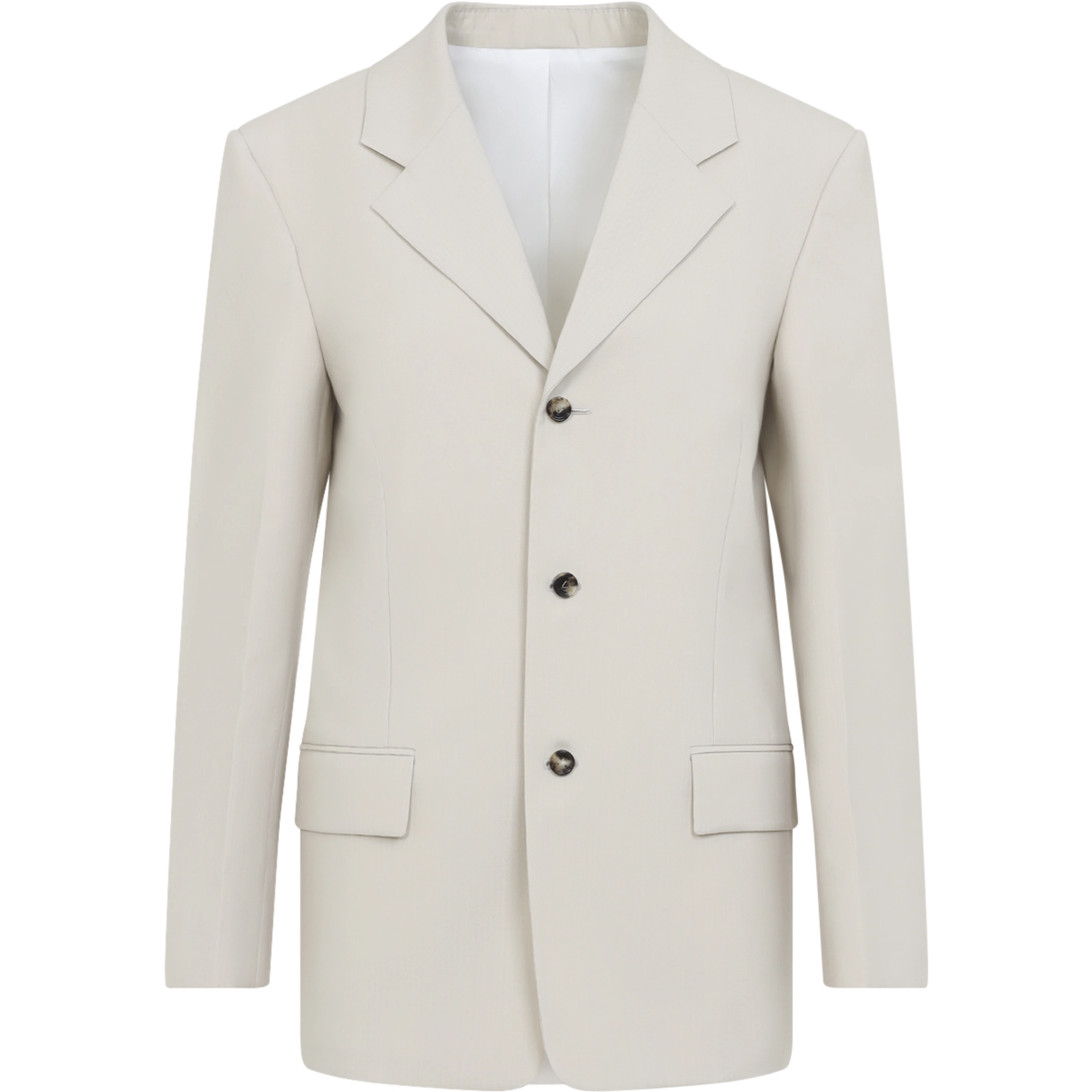 WOOL COTOON STRIPED JACKET