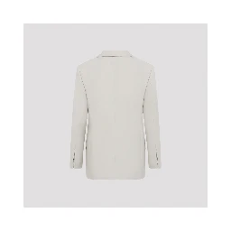 WOOL COTOON STRIPED JACKET