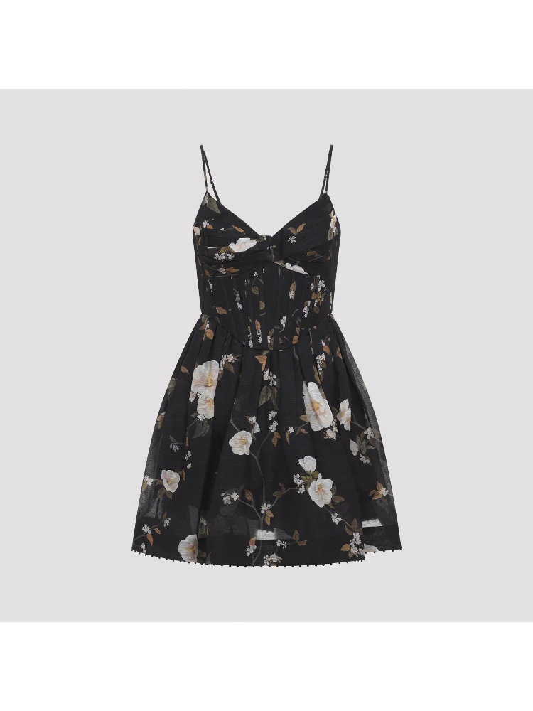 ASCENT CORSETED MINI DRESS
