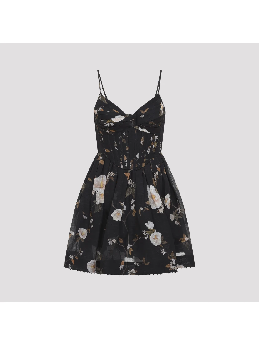 ASCENT CORSETED MINI DRESS