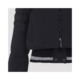 CROPPED DOWNFILLED ZIP FRONT JACKET