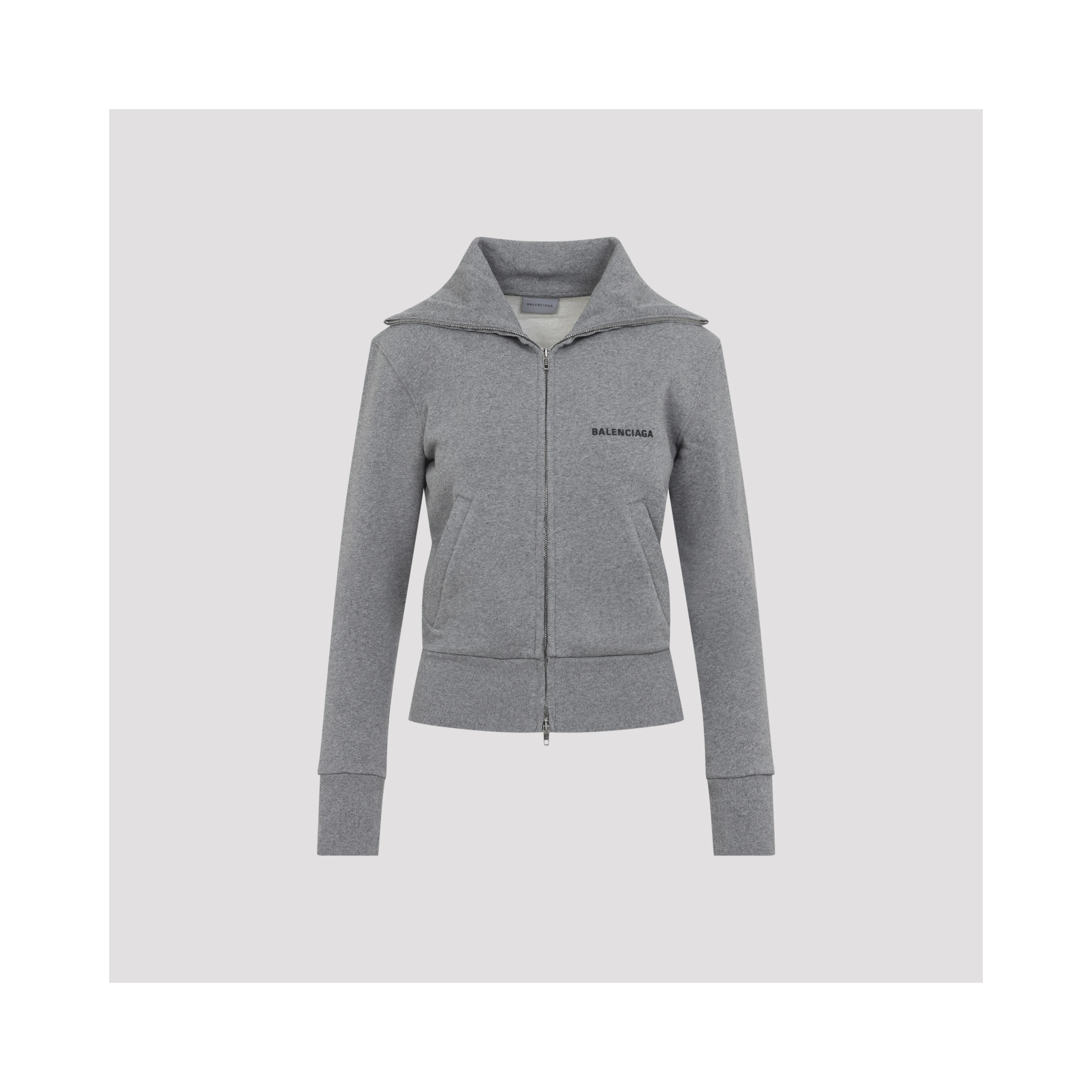 FITTED ZIP UP JACKET