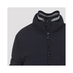 CROPPED DOWNFILLED ZIP FRONT JACKET