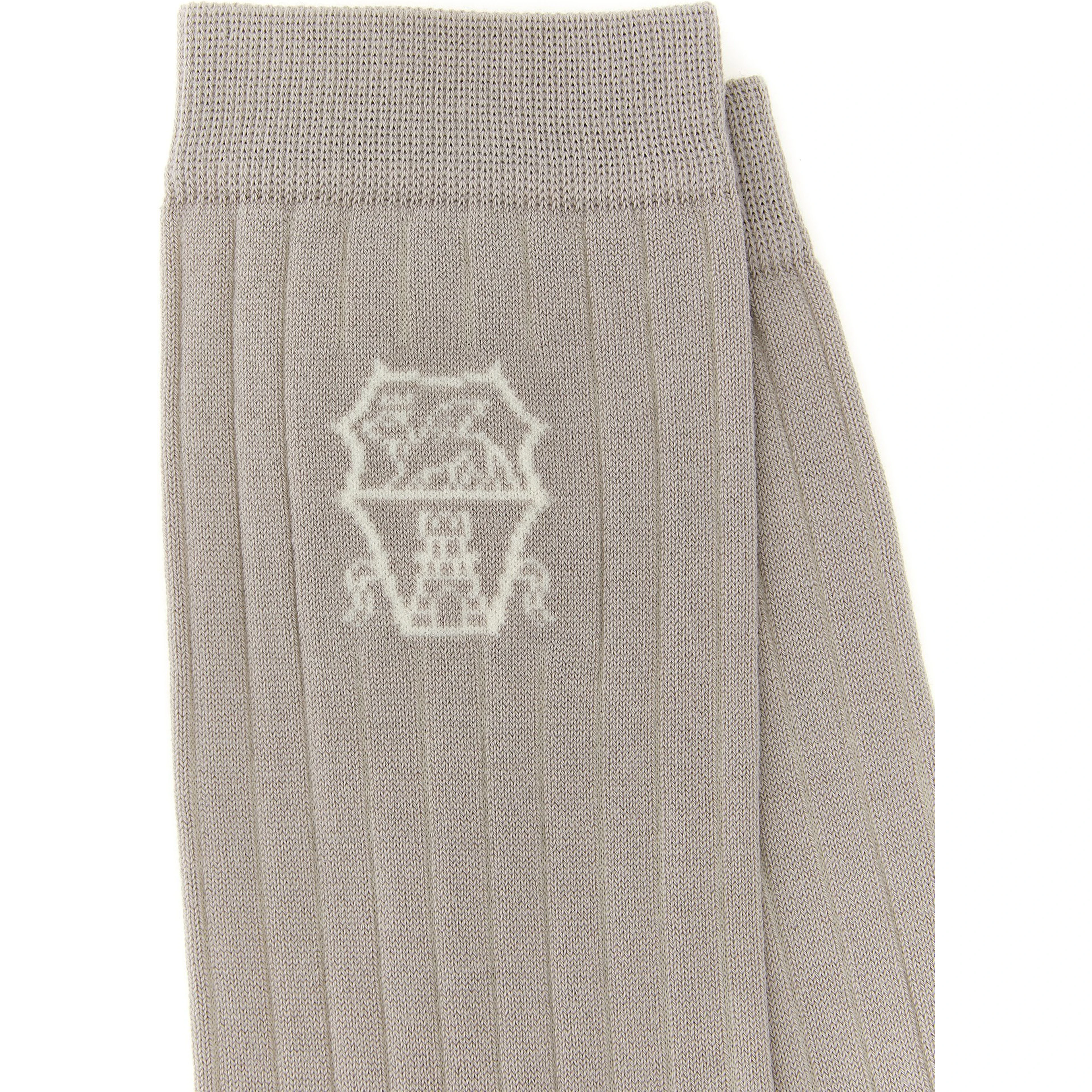 Gray Cotton Socks