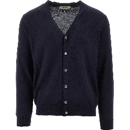 Merino wool knitted cardigan