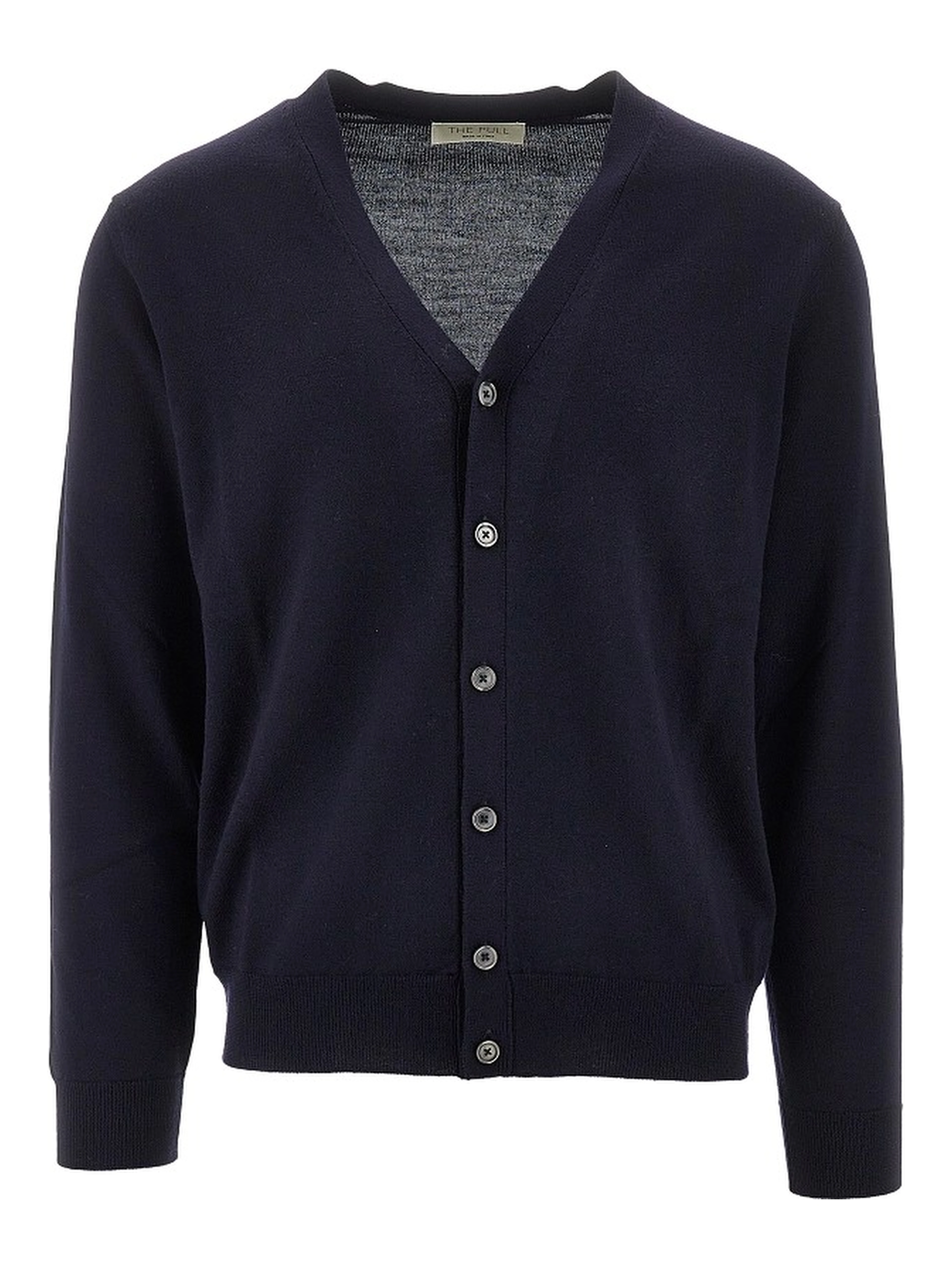 Merino wool knitted cardigan