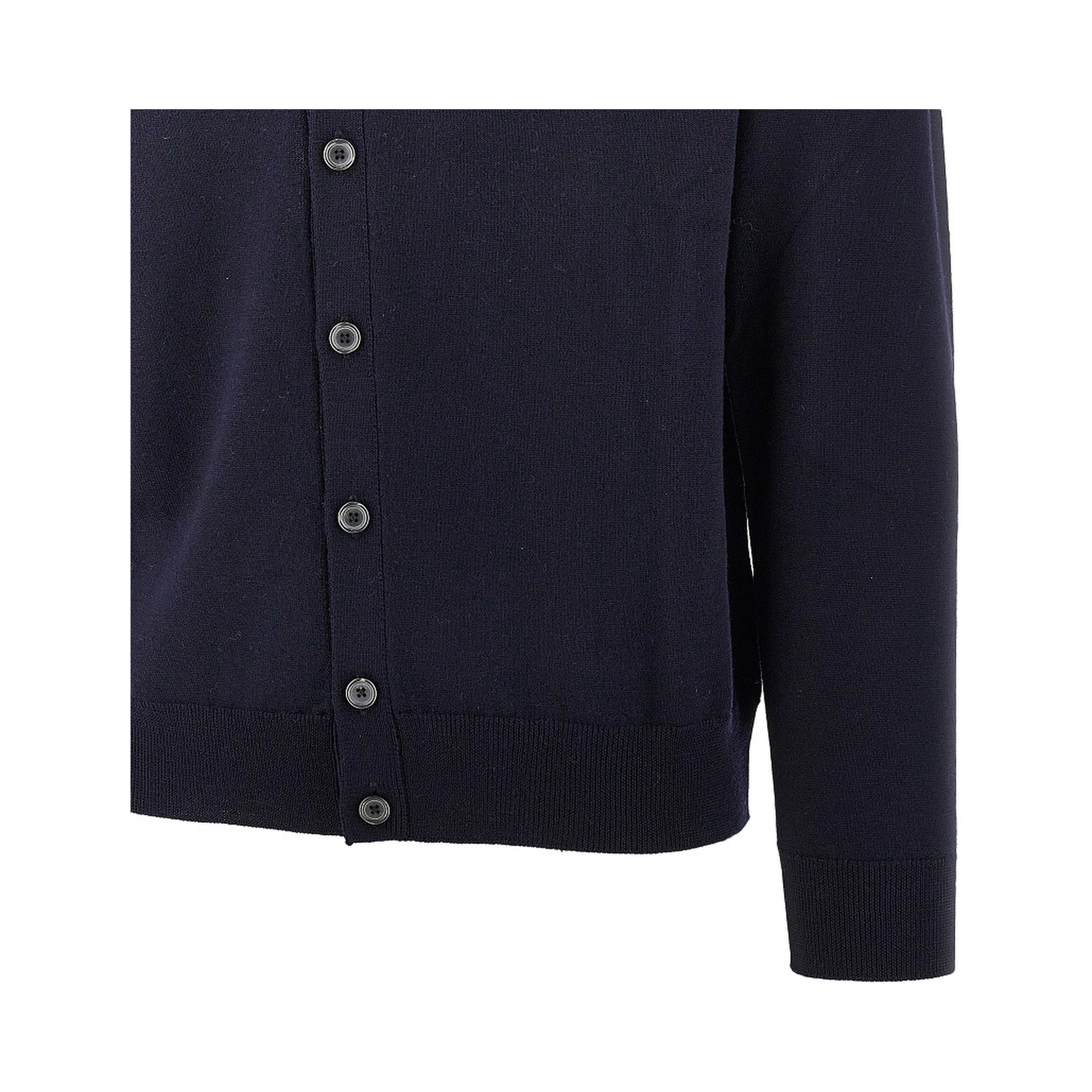 Merino wool knitted cardigan