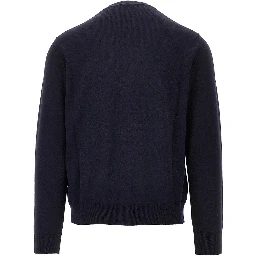 Merino wool knitted cardigan