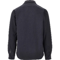 Padded technowool overshirt