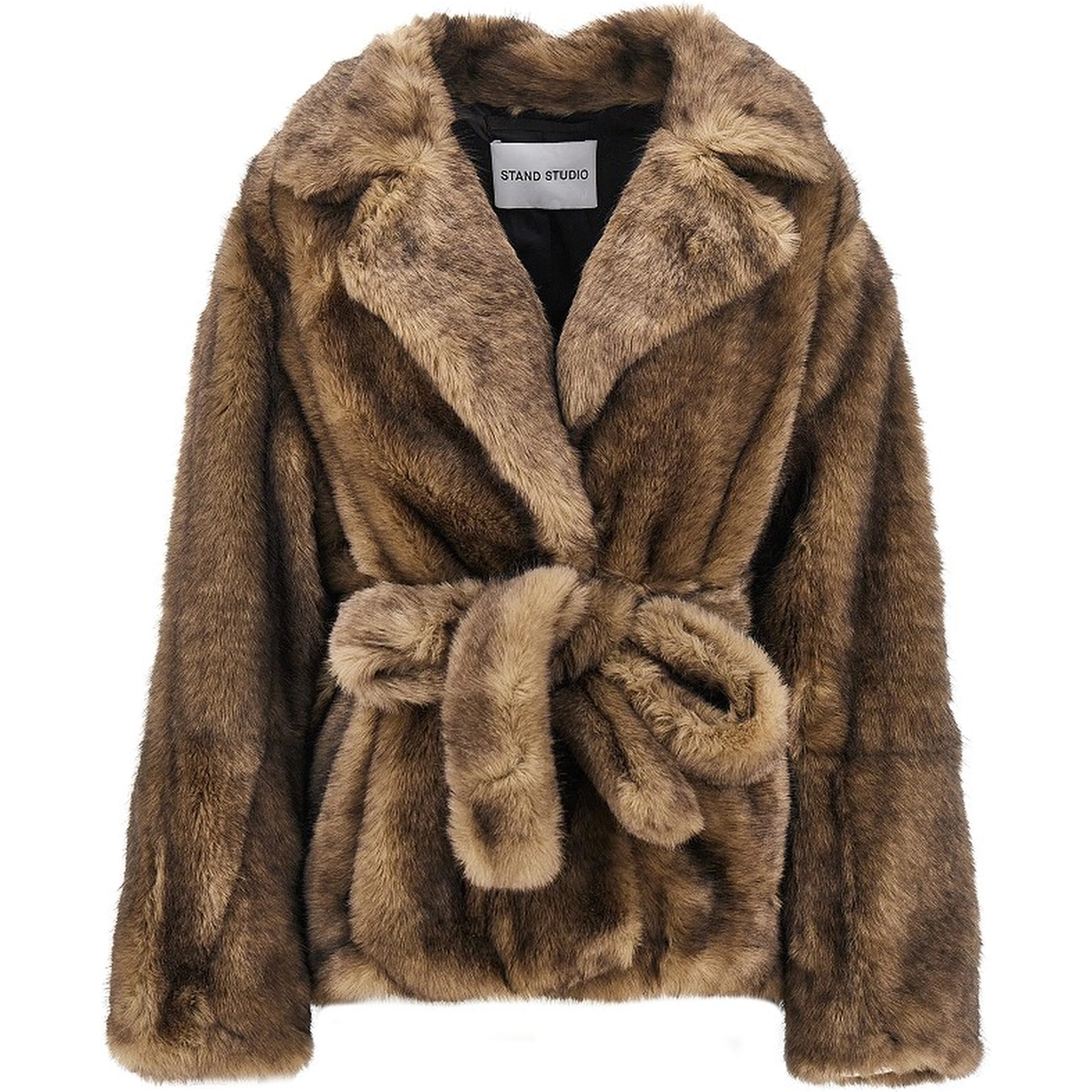 'Silena' faux leather jacket