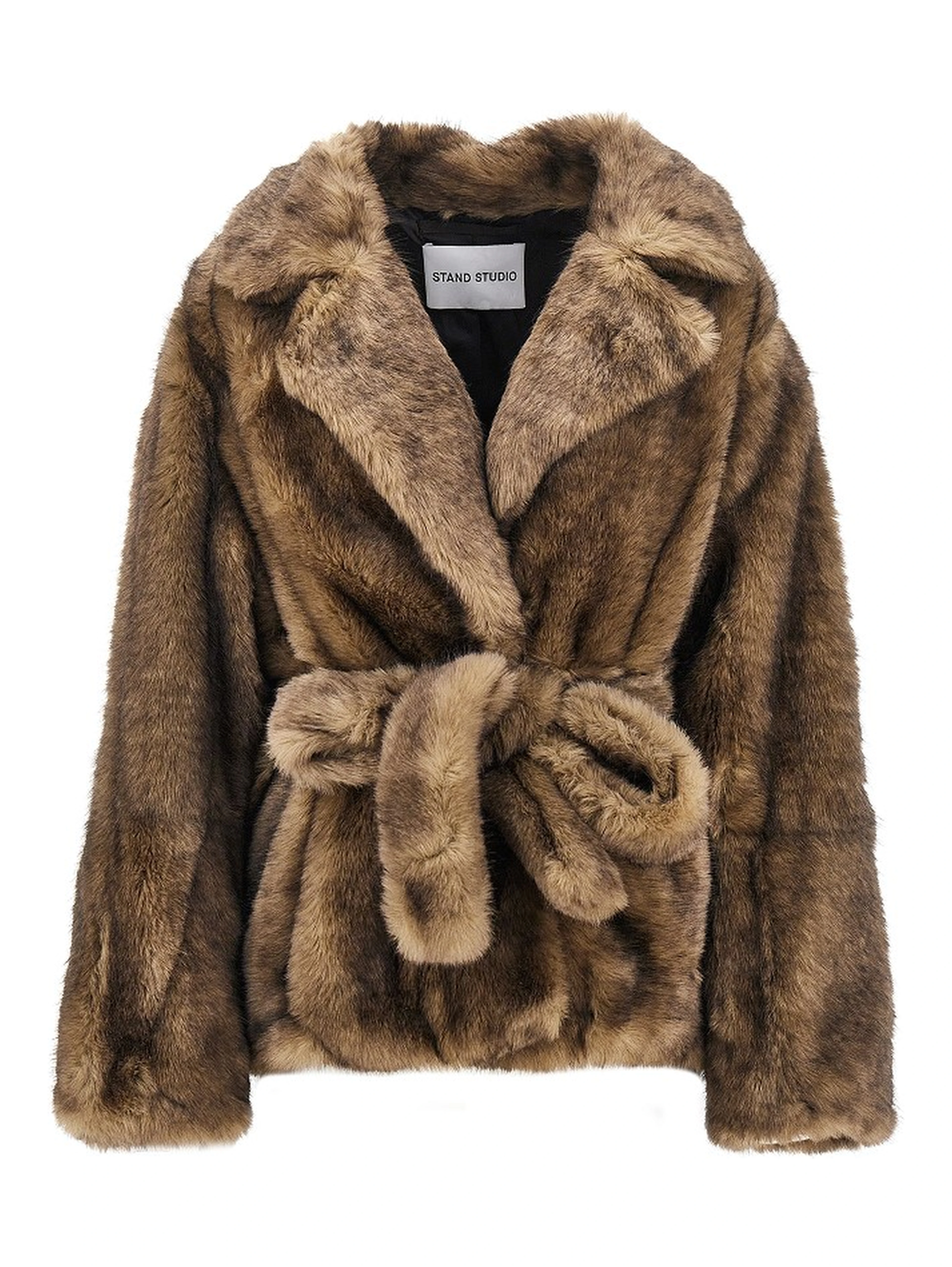 'Silena' faux leather jacket