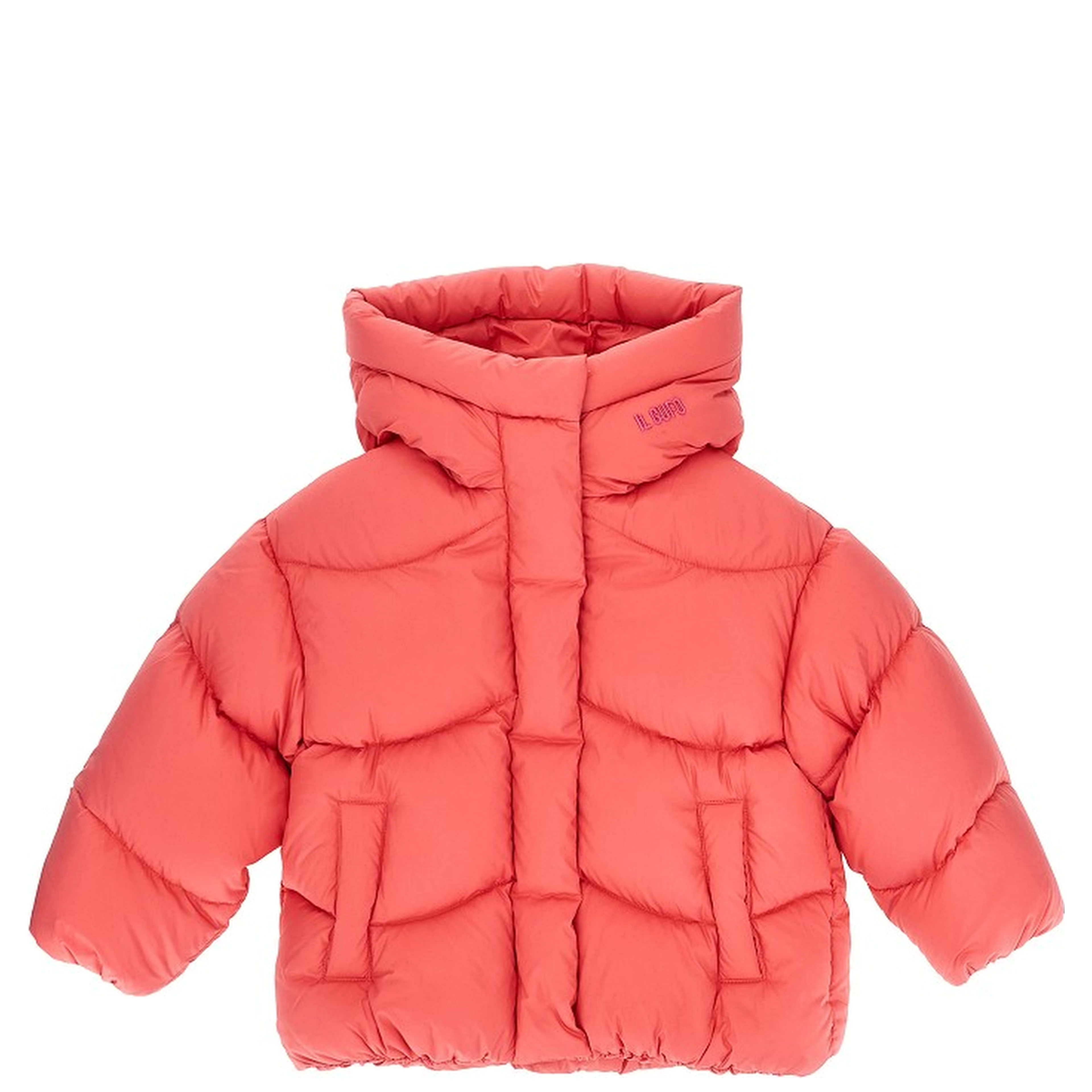 Soft polyester down jacket