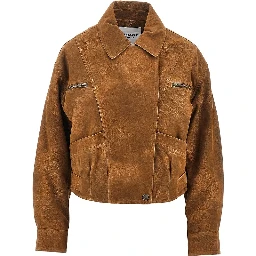 'Belma' faux leather jacket