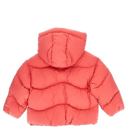 Soft polyester down jacket