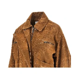 'Belma' faux leather jacket