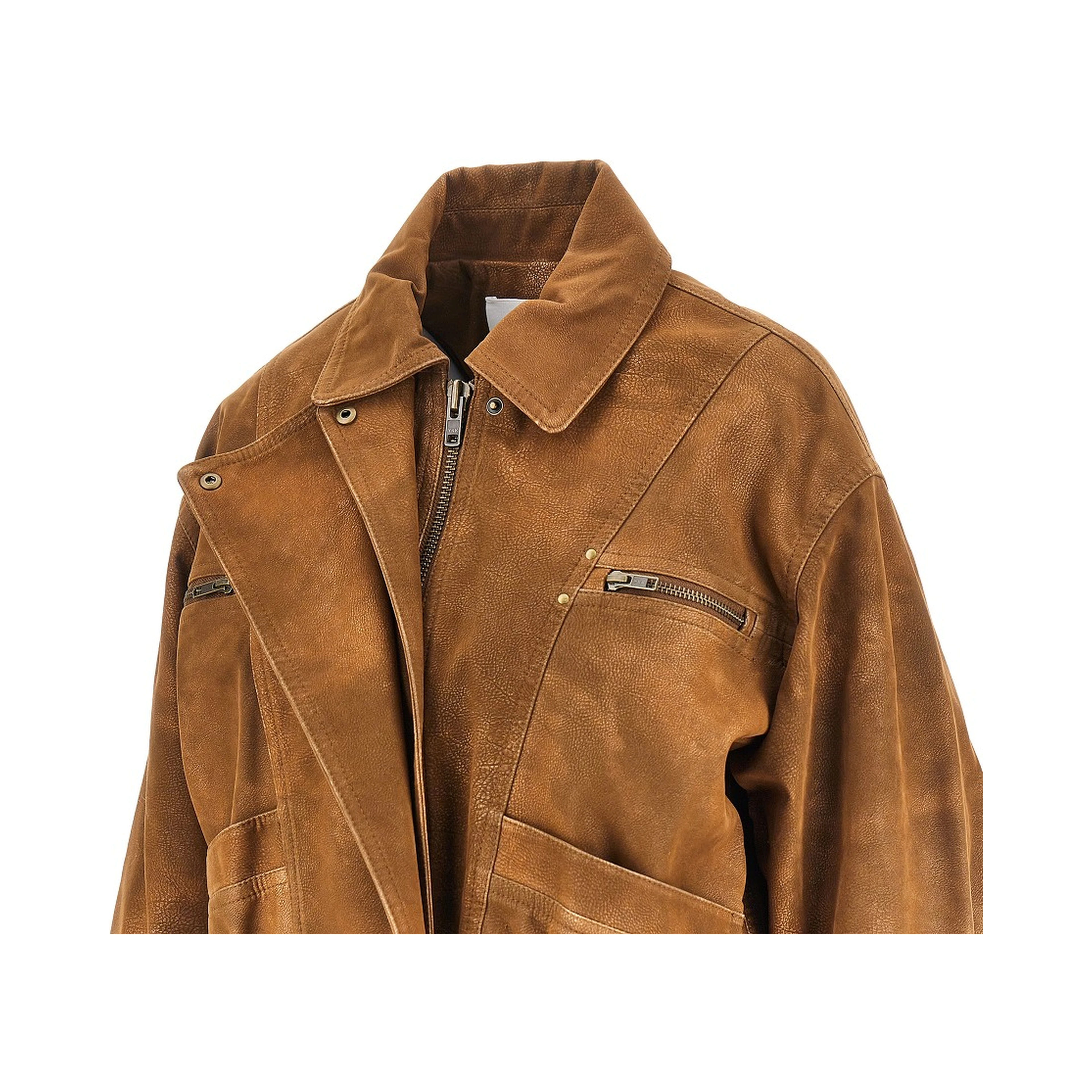 'Belma' faux leather jacket