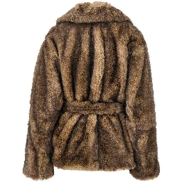 'Silena' faux leather jacket