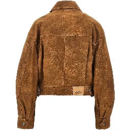 'Belma' faux leather jacket
