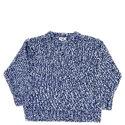 Mouliné wool-blend sweater