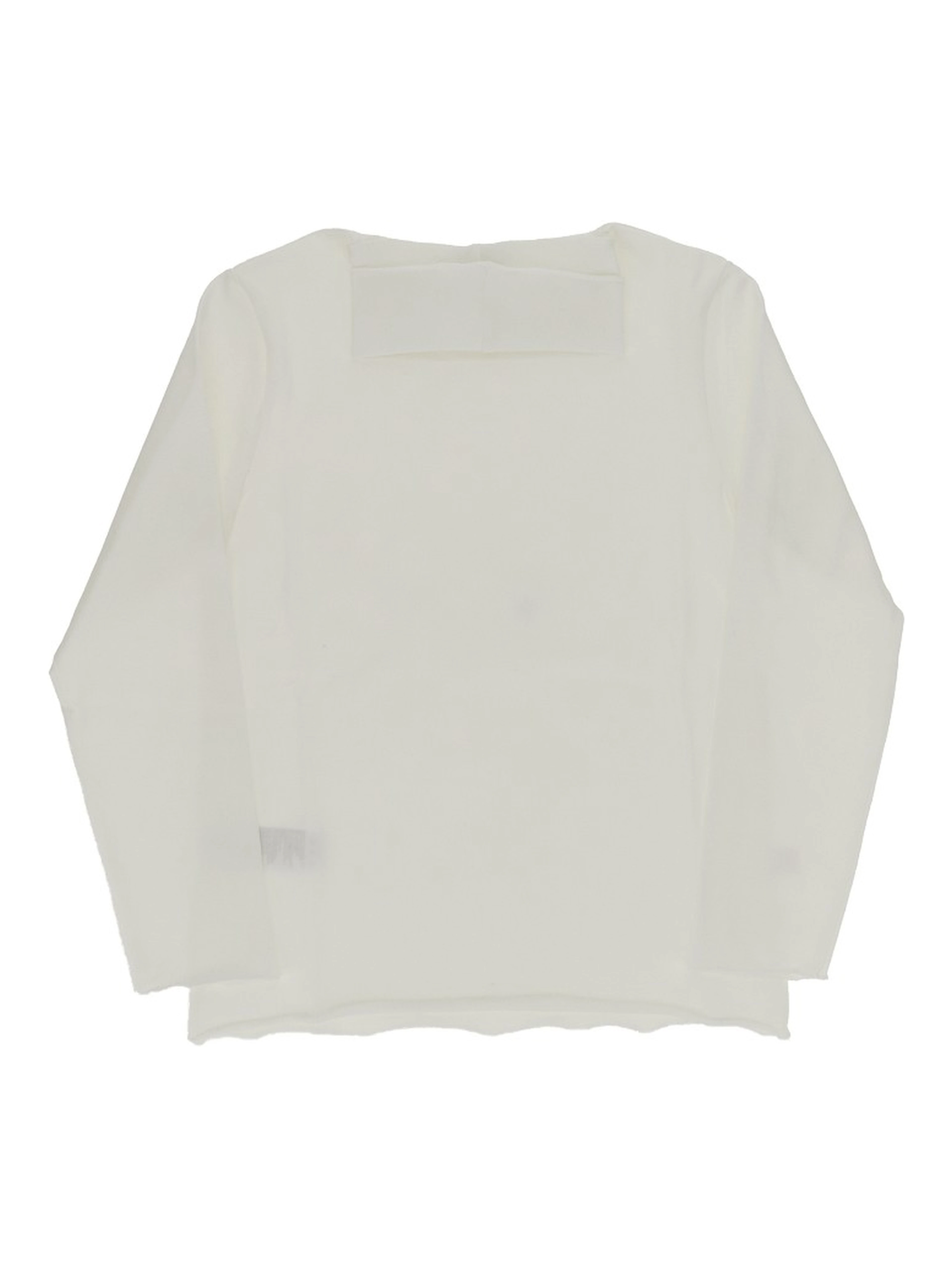 Stretch jersey turtleneck top