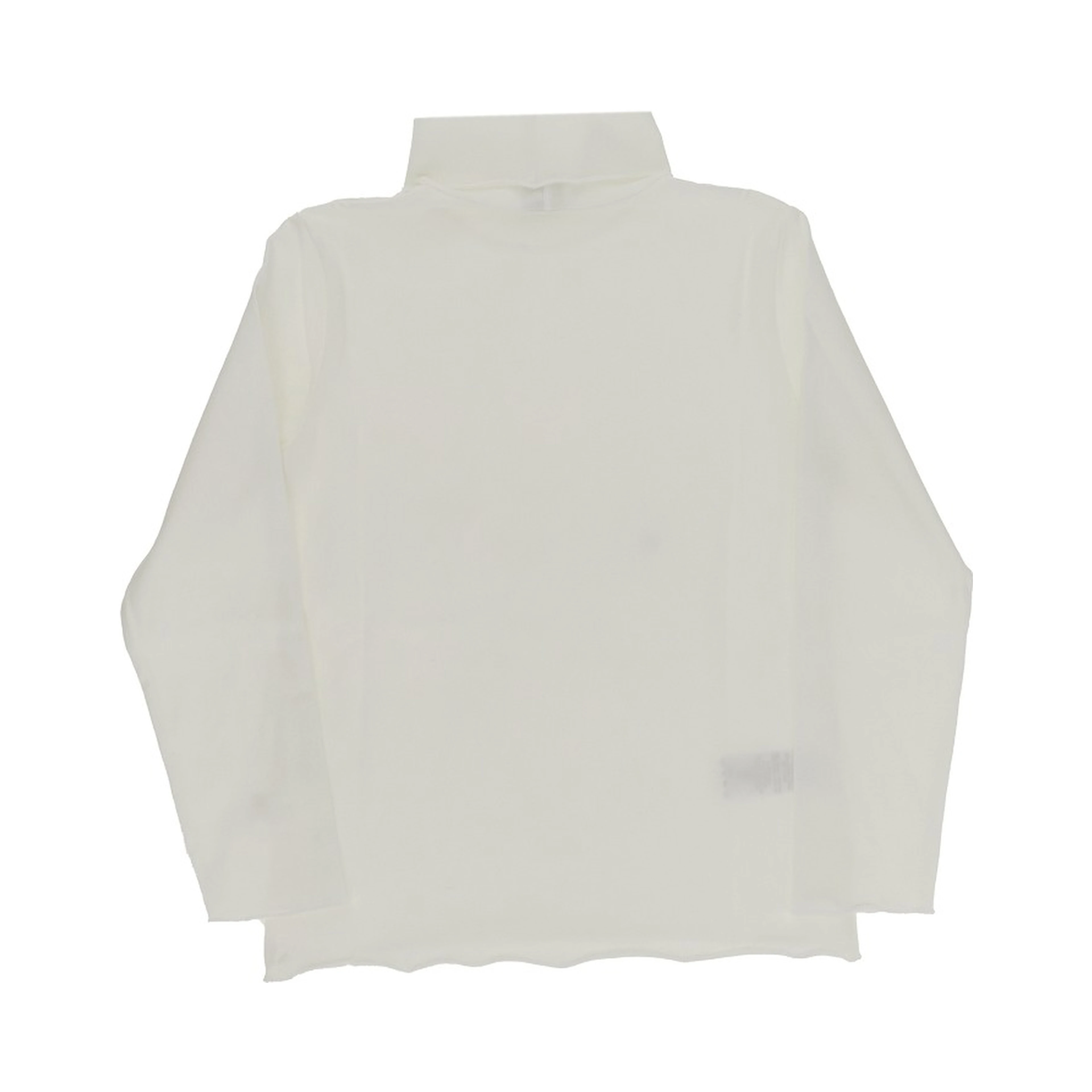 Stretch jersey turtleneck top