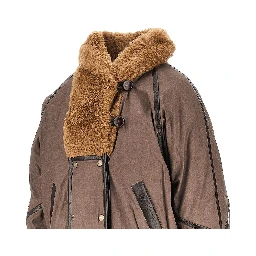 'Olinka' coated cotton jacket